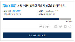 “故 장자연 사건, 진실 밝혀달라”…靑 청원 20만 명 돌파