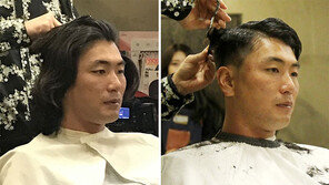 처음이자 마지막 ‘삼손投’…김광현 모발 기부