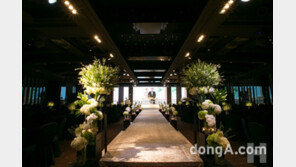 수려한 경관에 특급 요리까지…유명인들도 많이 찾는 웨딩홀 ‘AW컨벤션센터’