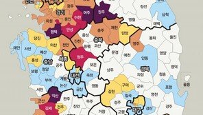 [단독]축사 몰린 익산 ‘나쁨’ 年68일 최다… 공장 많은 평택 年60일