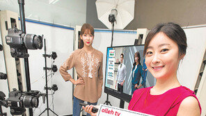 홈쇼핑서 판매중인 옷 VR로 입어보세요