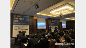 ‘한-유럽 미래 자동차 포럼’ 개최… 협력 통해 4차 산업시대 구현