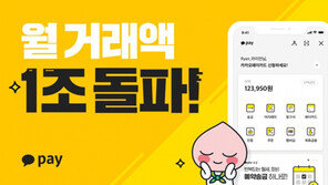 [비즈 브리핑] 카카오페이, 출범 1년 만에 월 거래 1조 돌파