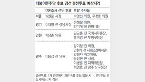 안철수 등판에… 與, 광역후보 결선투표