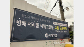 ‘방배 서리풀 서해그랑블’ 현장 가보니