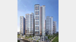 [화제의 분양현장]함안가야 꿈에그린, 함안 내 최고층 아파트