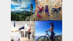 류 쿠마가이, ‘필라테스+암벽등반+자전거’ 만능스포츠우먼…일본계 미국인