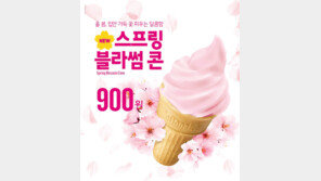 맥도날드, ‘스프링 블라썸 콘’ 한정 판매