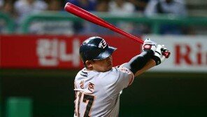 한화 지성준, KIA 문경찬 상대로 데뷔 후 첫 홈런 ‘폭발’