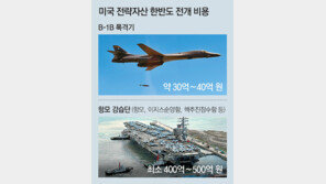 “죽음의 백조-핵항모 공짜 파견 없다”… 트럼프의 청구서