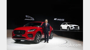 재규어 ‘E-페이스’ 출시… 치열해진 고급 소형 SUV 시장 