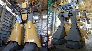 “건담 실사판”…日서 개발된 ‘거대 로봇’, 직접 조종도 가능?