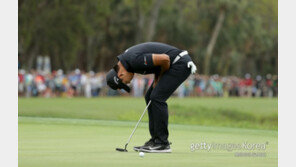 세 차례 ‘2m 퍼트’ 실수가 김시우 발목 잡았다