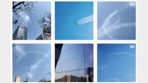 “전쟁난 줄 ㅎㄷㄷ” “눈 호강”…블랙이글스 비행에 서울 시민 가슴 ‘철렁’