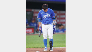 [현장리포트] 삼성 강민호, 사직서 롯데를 저격하다