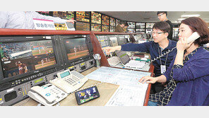 0.1초도 어긋남 없게… 400개 화면 시간 하나로 맞춰 ‘워밍업’