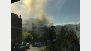 수원 NC백화점 화재 발생…15분 만에 진압 “경상자 3명 발생”