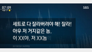 “저 거지같은 X”…조현민 母 이명희, 욕설 녹취도 공개