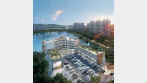 오송 호수조망 상가 ‘레이크스타’ 눈길