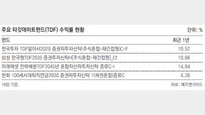 TDF에 몰린 1조… “은퇴대비 투자로 딱이네”