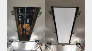 서울 시내버스 100대에 공기정화필터 설치