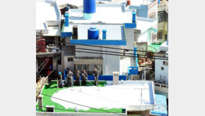 옥상에 차열페인트 시공