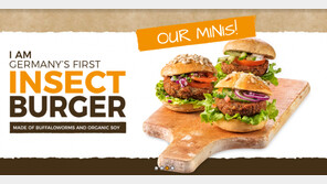 “겉은 바삭, 속은 폭신”…식욕 자극 버거, 알고보니 패티가 ‘곤충’?