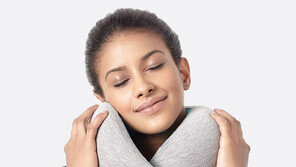 [스마트 컨슈머]최고급 메모리폼 충전재로 만든 ‘여행용 목베개’ 