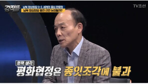 전원책 “남북정상회담서 평화협정 체결? 찢어버리면 그만…종잇조각에 불과”