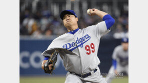 류현진, 팀 연패 탈출+1359일만의 개인 4연승 도전