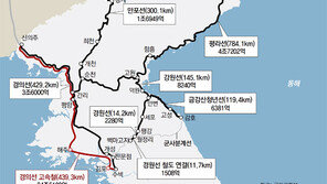 서울~신의주 고속철 신설 등 ‘한반도 통합철도망’ 구상 단계
