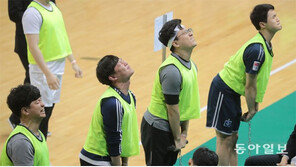 젖먹던 힘까지… 예비 소방관들 체력 테스트