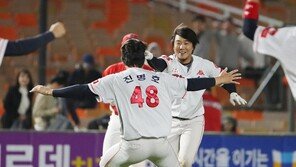 ‘한 타석이면 충분’ 롯데, 정훈의 끝내기로 위닝시리즈