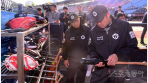 KBO, 8일 배트 전수 조사…두산 김재환 등 3인 주의