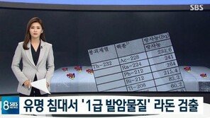 대진침대 라돈 검출 탓 ‘라돈 측정기’ 관심 급증…5만원에 대여 가능