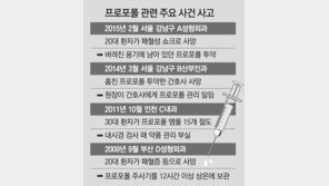 “프로포폴, 주사기에 담아 두기 예사”