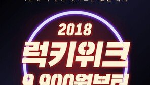 여기어때 ‘2018년 럭키위크’ 실시