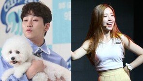 딘딘, 윤채경과 열애설 부인했지만…최근 만든  곡엔 ‘핑크빛’ 넘실