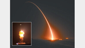 美, 北전역 타격가능 ICBM 시험발사