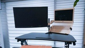 [리뷰] 허리 건강을 위해 서서 일해보자, 스탠워크 PSW-V