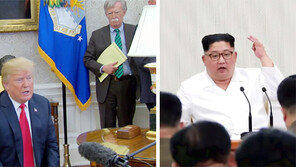 트럼프 “비핵화땐 北체제보장, 불발땐 섬멸”