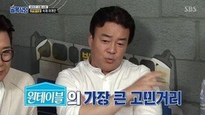 ‘백종원의 골목식당’ 백종원, 원테이블 식당 신메뉴에 ‘눈살’