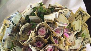 ‘노지훈과 결혼’ 이은혜, “예비신랑이 준 지폐꽃다발” 선물 자랑