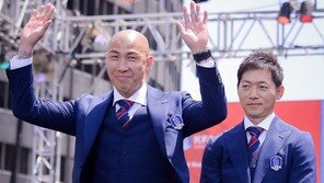 [포토] 차두리 코치 ‘열심히 할게요~’