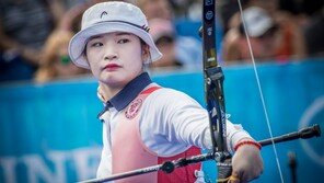 ‘역시 신궁’ 강채영, 월드컵 예선 세계기록 명중