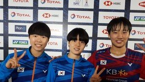 셔틀콕 여고생 트리오, 세계4강 이끌다