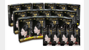 홈쇼핑방송 100회 훌쩍… 샴푸식 머리염색약