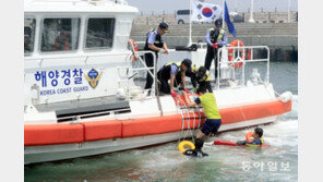 해상 인명구조 훈련