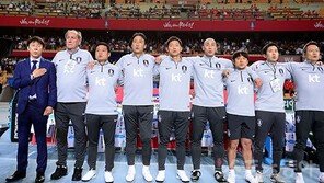 팬 서비스도 국가대표답게…태극전사들의 오픈트레이닝