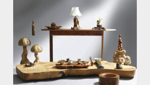 담원 목공예 개인전 ‘희망’…나무로 만든 차(茶) 도구100여점 한자리에